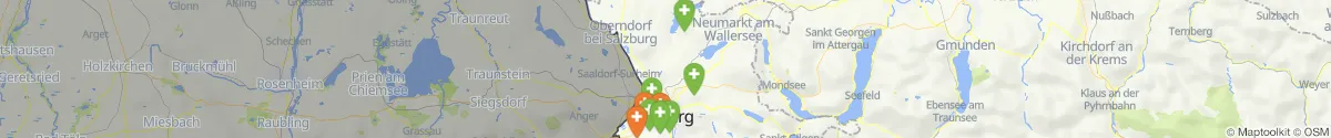 Map view for Pharmacies emergency services nearby Elixhausen (Salzburg-Umgebung, Salzburg)